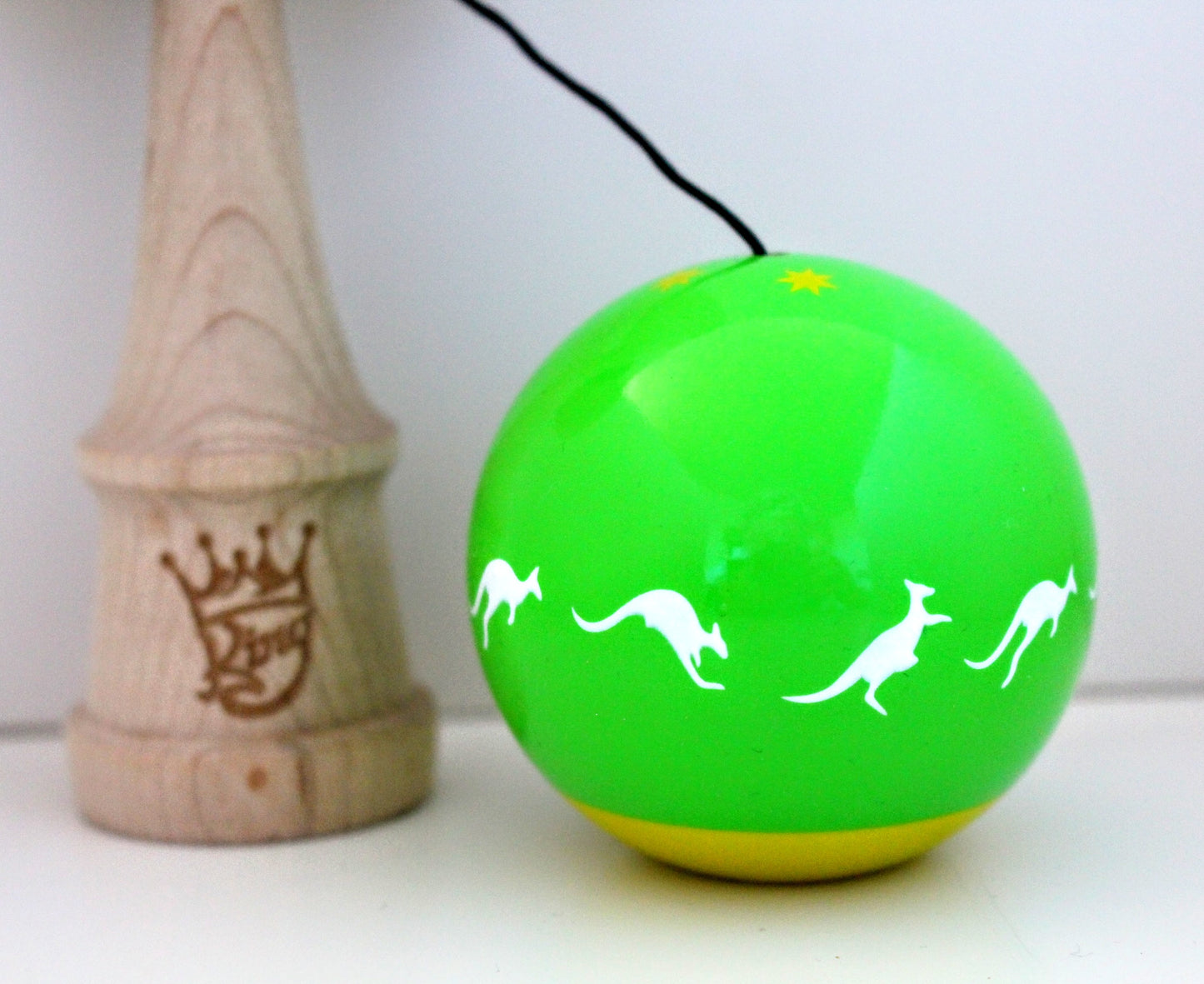 Cereal X Kendama King Green and Gold
