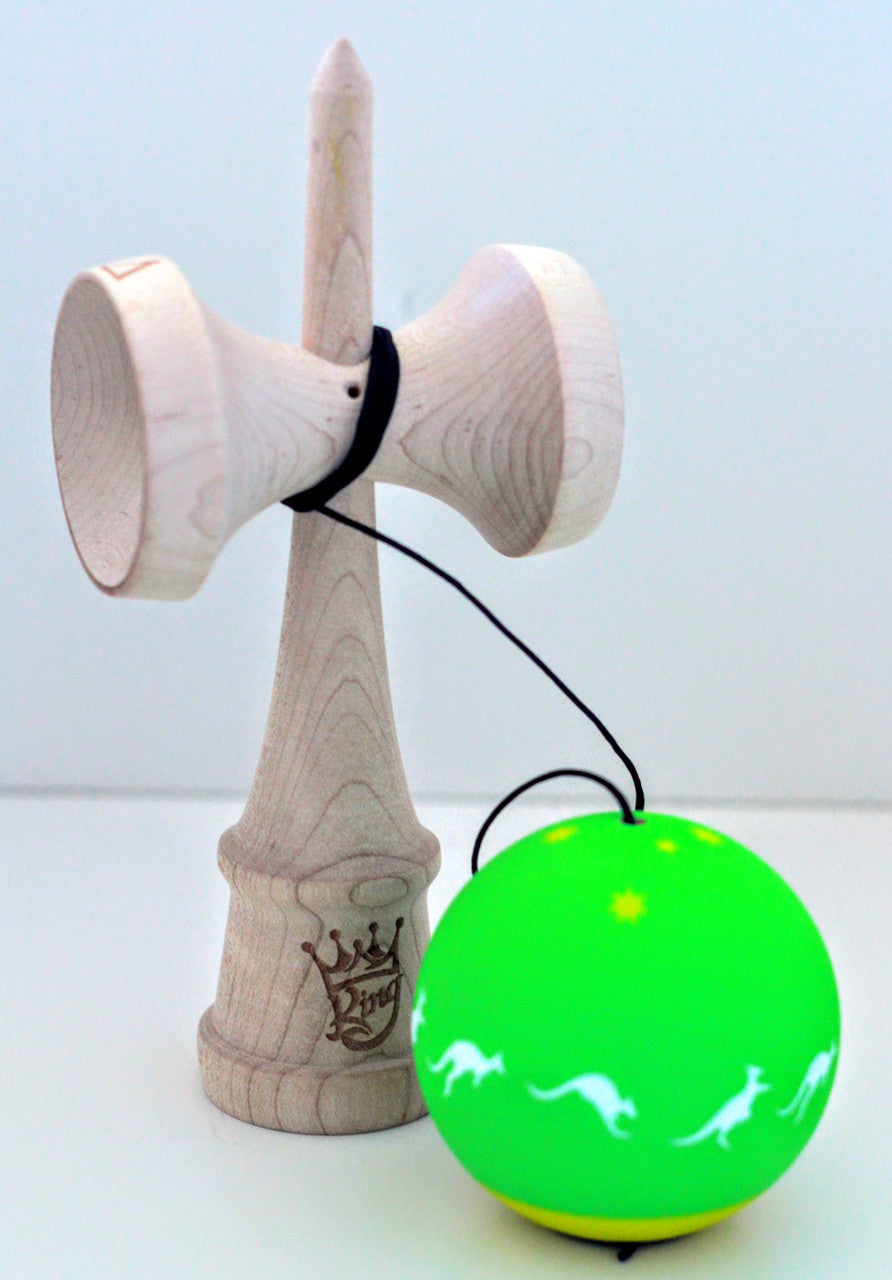 Cereal X Kendama King Green and Gold
