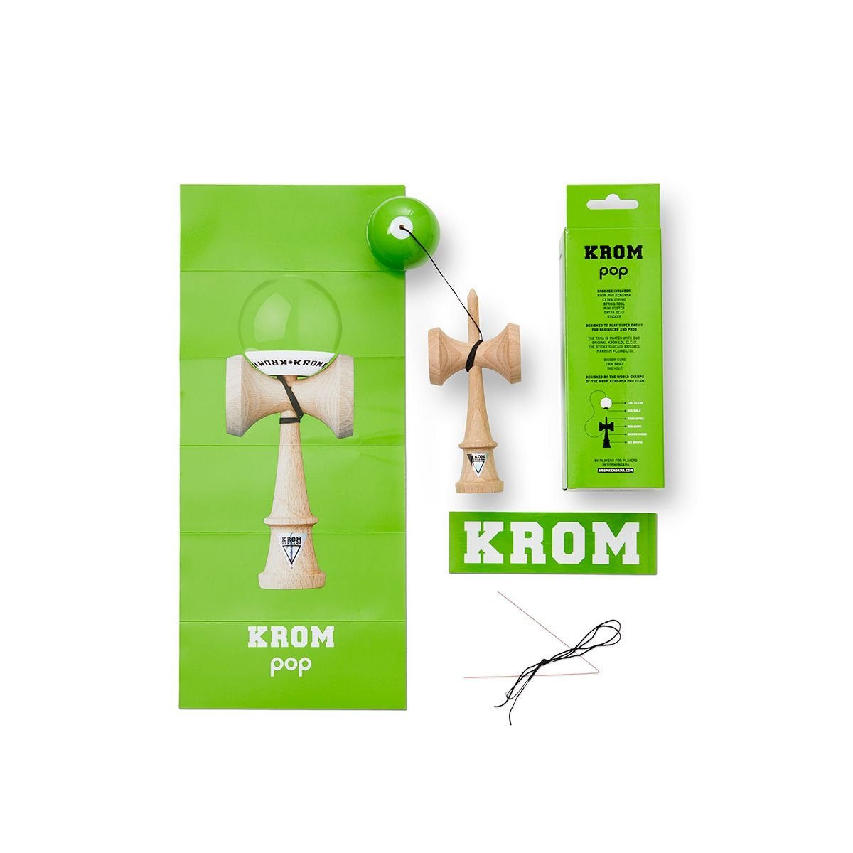 KROM POP LOL LIME GREEN
