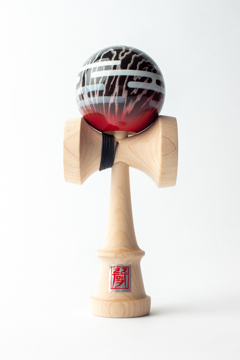 Luzumaki Red/Black Kendama