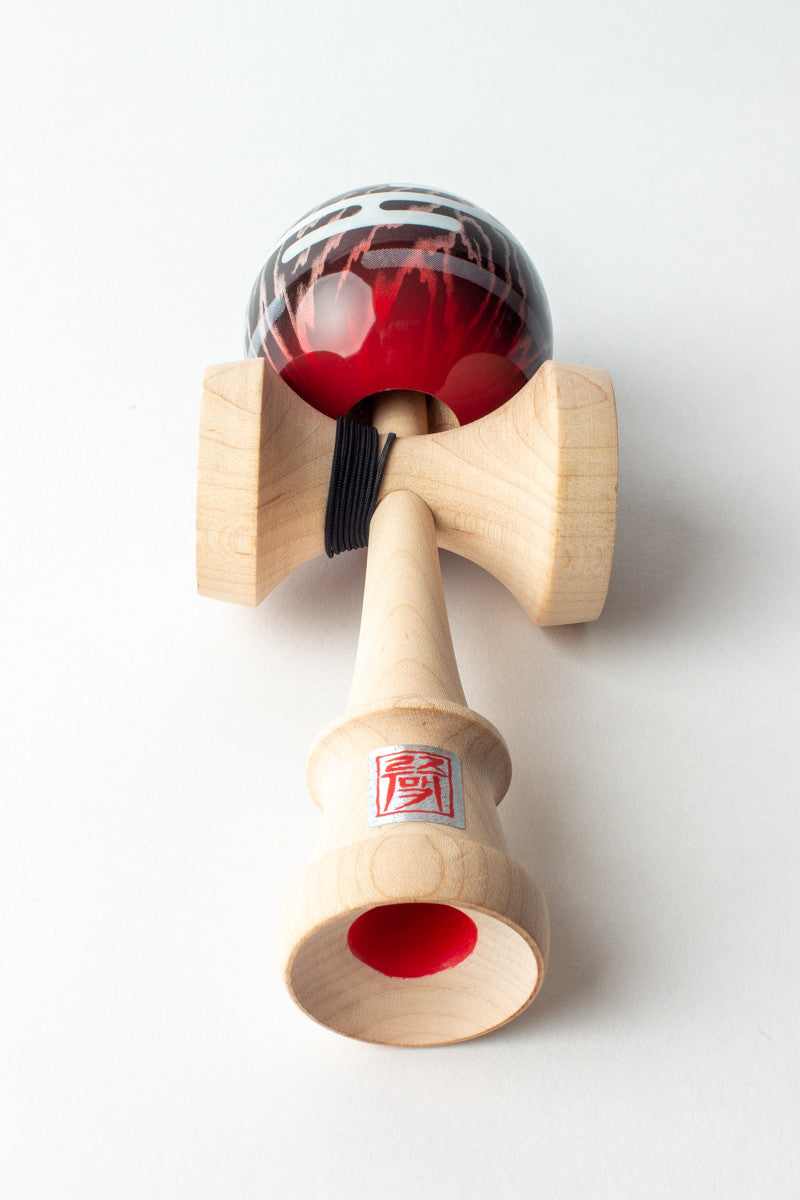 Luzumaki Red/Black Kendama
