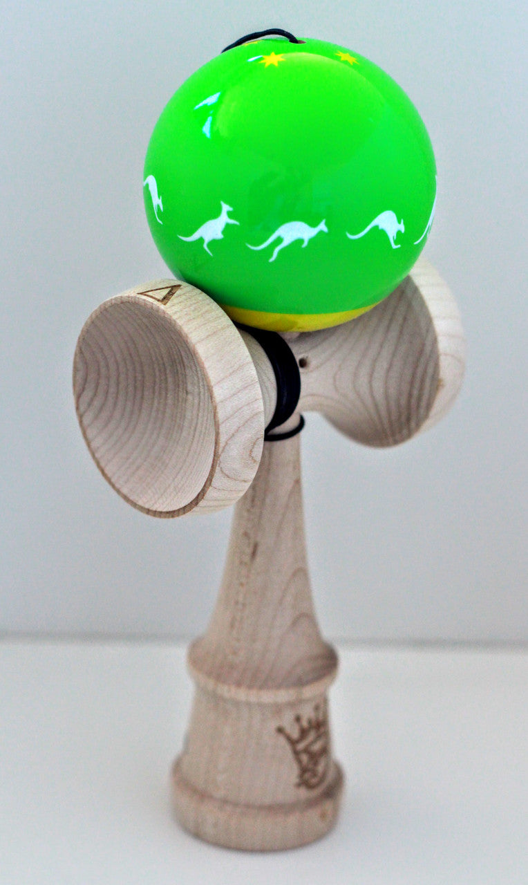 Cereal X Kendama King Green and Gold